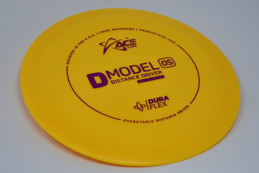 Buy Yellow Prodigy DuraFlex D Model OS Distance Driver Disc Golf Disc (Frisbee Golf Disc) at Skybreed Discs Online Store