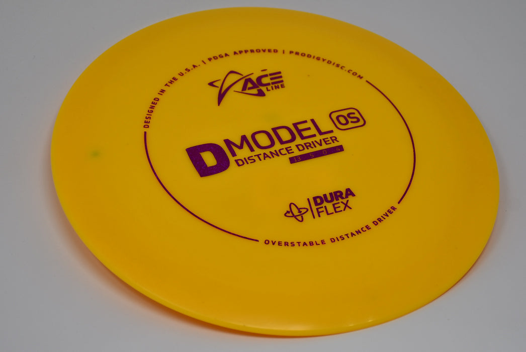 Buy Yellow Prodigy DuraFlex D Model OS Distance Driver Disc Golf Disc (Frisbee Golf Disc) at Skybreed Discs Online Store