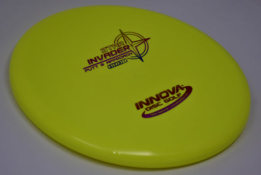 Buy Yellow Innova Star Invader Putt and Approach Disc Golf Disc (Frisbee Golf Disc) at Skybreed Discs Online Store