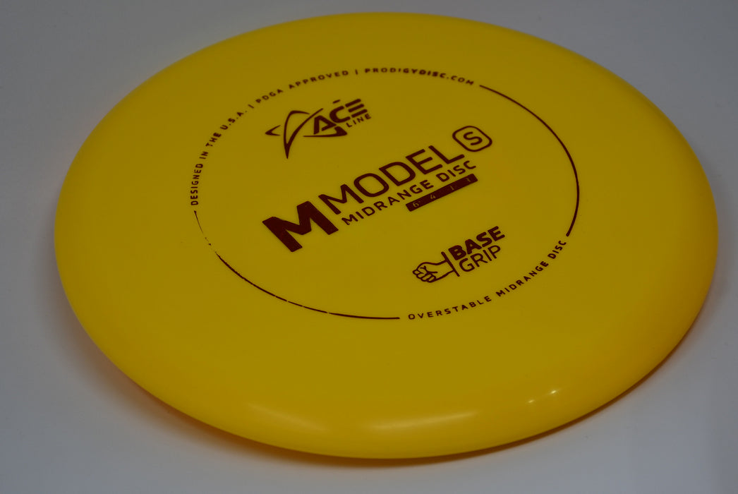 Buy Yellow Prodigy BaseGrip M Model S Midrange Disc Golf Disc (Frisbee Golf Disc) at Skybreed Discs Online Store