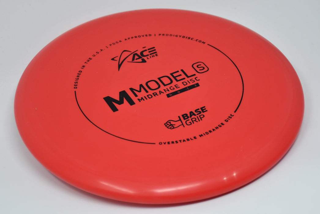 Buy Red Prodigy BaseGrip M Model S Midrange Disc Golf Disc (Frisbee Golf Disc) at Skybreed Discs Online Store