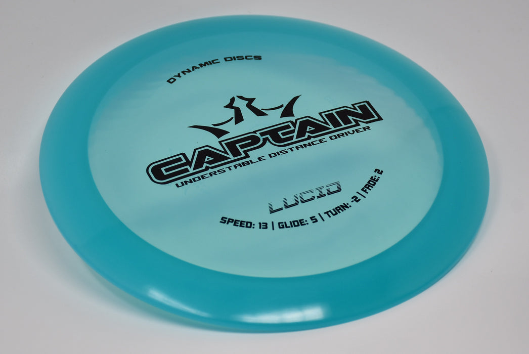 Buy Blue Dynamic Lucid Captain Distance Driver Disc Golf Disc (Frisbee Golf Disc) at Skybreed Discs Online Store