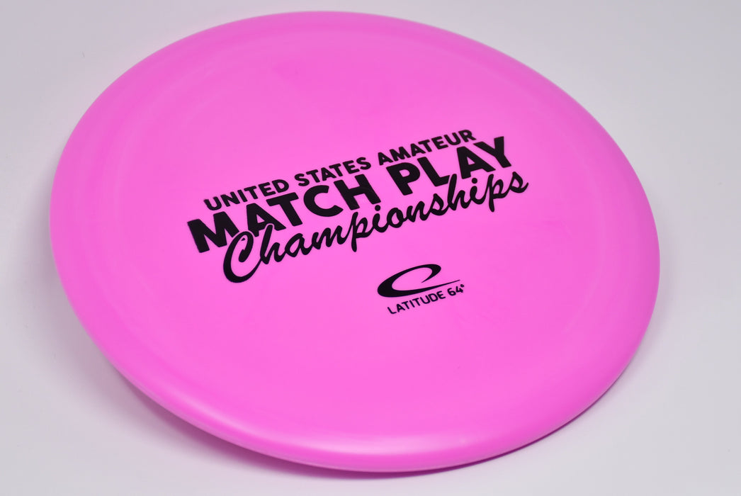 Buy Pink Latitude 64 Retro SPZ2 US Amateur Match Play Championships Midrange Disc Golf Disc (Frisbee Golf Disc) at Skybreed Discs Online Store