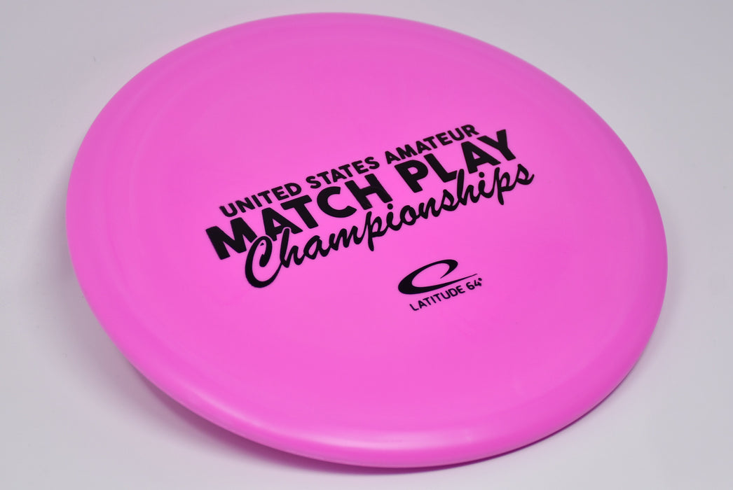 Buy Pink Latitude 64 Retro SPZ2 US Amateur Match Play Championships Midrange Disc Golf Disc (Frisbee Golf Disc) at Skybreed Discs Online Store