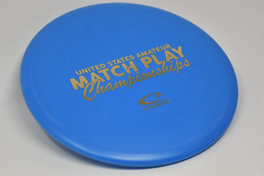 Buy Blue Latitude 64 Retro SPZ2 US Amateur Match Play Championships Midrange Disc Golf Disc (Frisbee Golf Disc) at Skybreed Discs Online Store