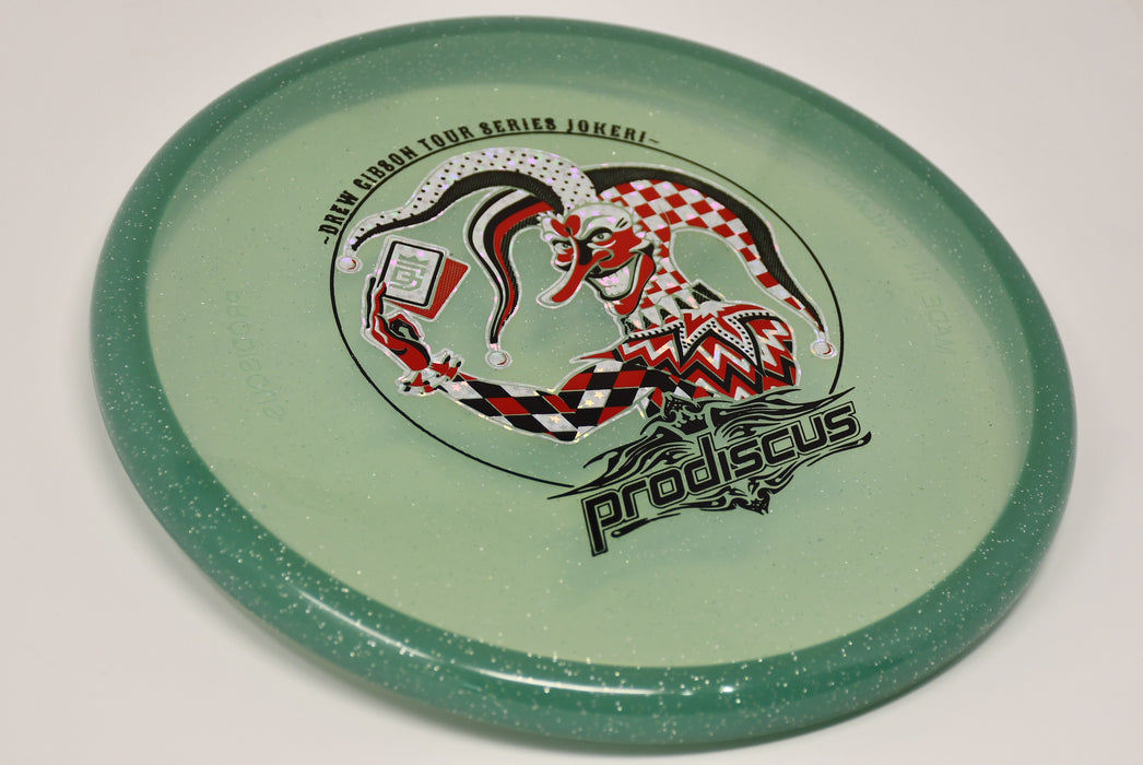 Buy Green Prodiscus Premium Sparkle Jokeri Drew Gibson Tour Series 2021 Putt and Approach Disc Golf Disc (Frisbee Golf Disc) at Skybreed Discs Online Store