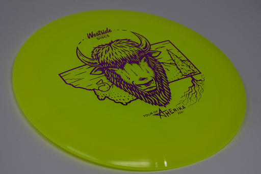Buy Yellow Westside VIP Sword Erika Stinchcomb Bison 2021 Distance Driver Disc Golf Disc (Frisbee Golf Disc) at Skybreed Discs Online Store