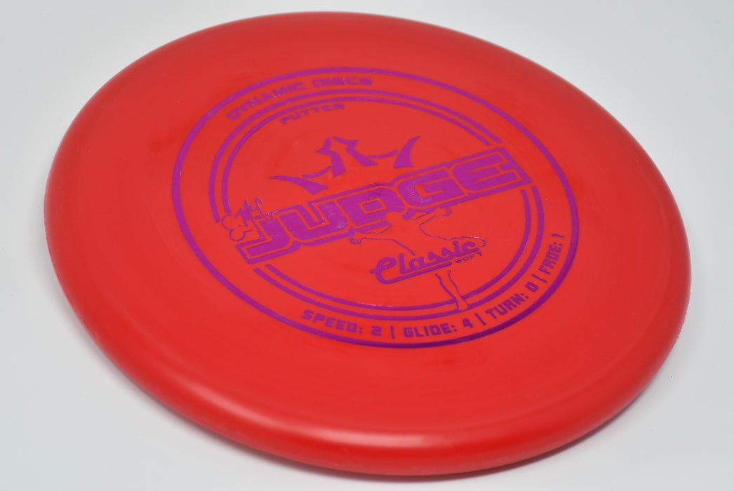 Buy Red Dynamic Classic Soft Emac Judge Putt and Approach Disc Golf Disc (Frisbee Golf Disc) at Skybreed Discs Online Store