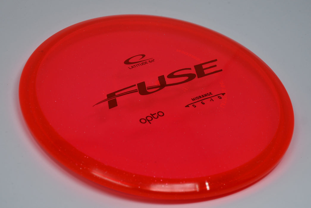 Buy Red Latitude 64 Opto Fuse Midrange Disc Golf Disc (Frisbee Golf Disc) at Skybreed Discs Online Store