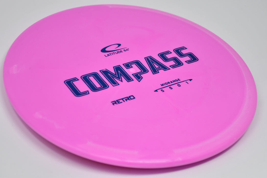 Buy Pink Latitude 64 Retro Compass Midrange Disc Golf Disc (Frisbee Golf Disc) at Skybreed Discs Online Store