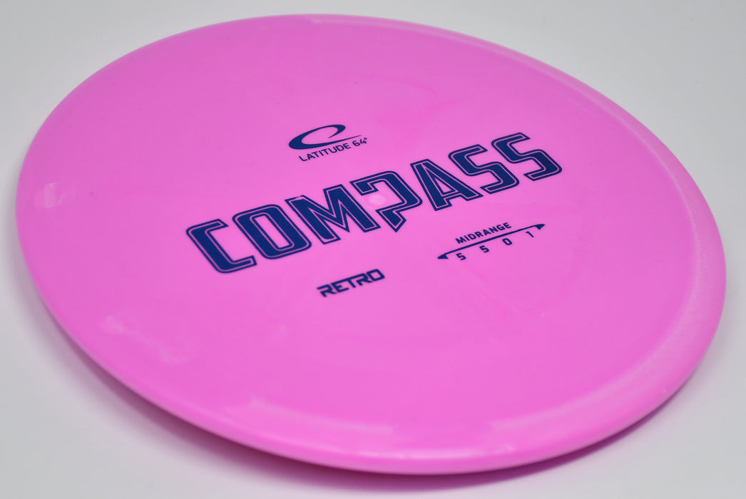 Buy Pink Latitude 64 Retro Compass Midrange Disc Golf Disc (Frisbee Golf Disc) at Skybreed Discs Online Store