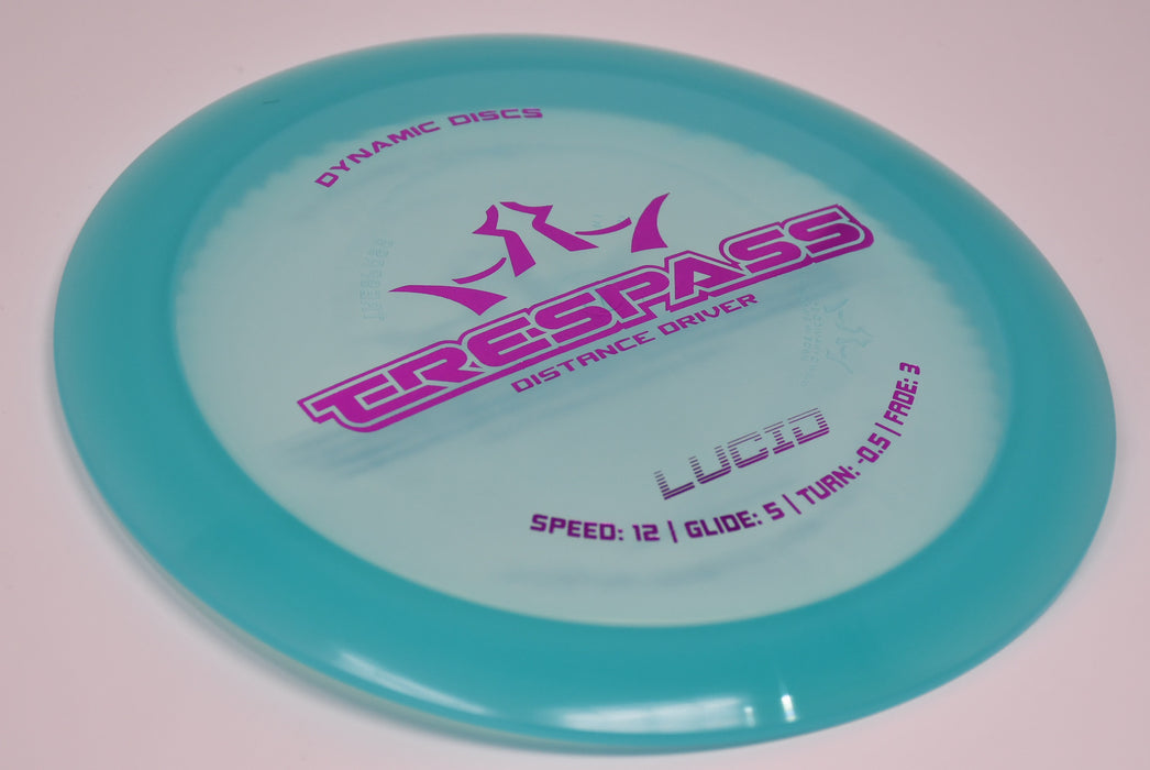 Buy Blue Dynamic Lucid Trespass Distance Driver Disc Golf Disc (Frisbee Golf Disc) at Skybreed Discs Online Store