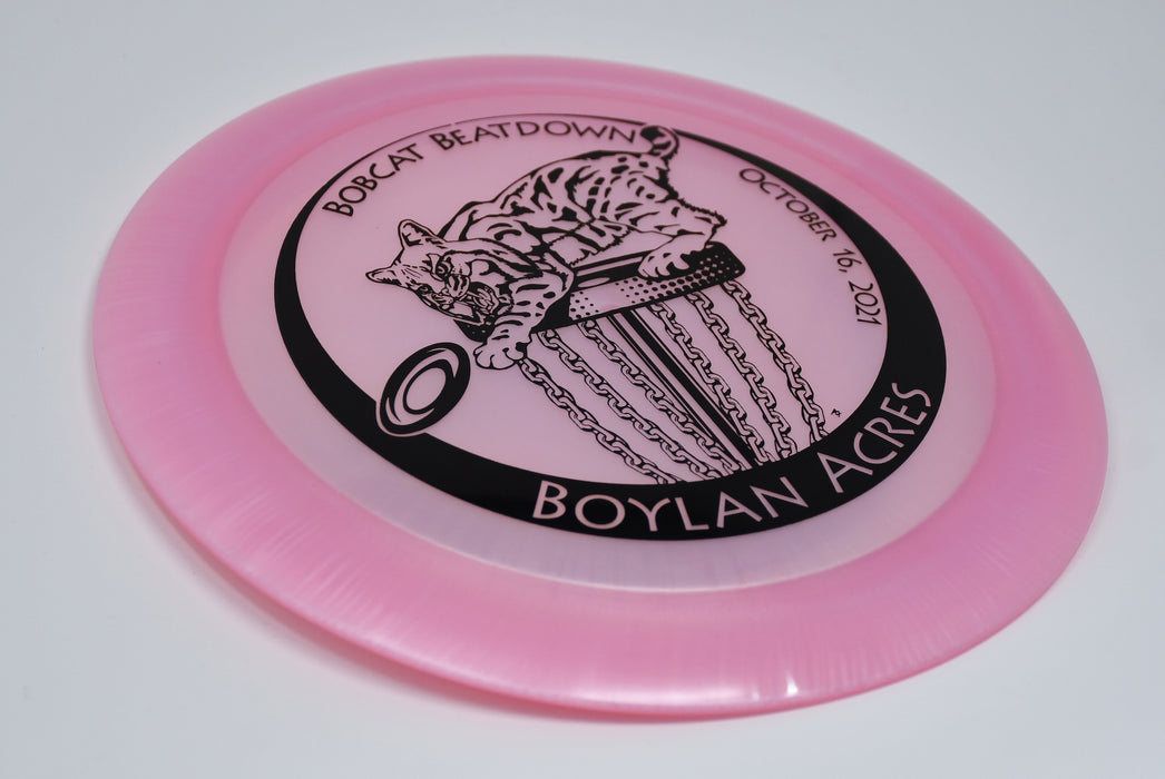 Buy Pink Discraft Z Nuke Bobcat Beatdown 2021 Distance Driver Disc Golf Disc (Frisbee Golf Disc) at Skybreed Discs Online Store