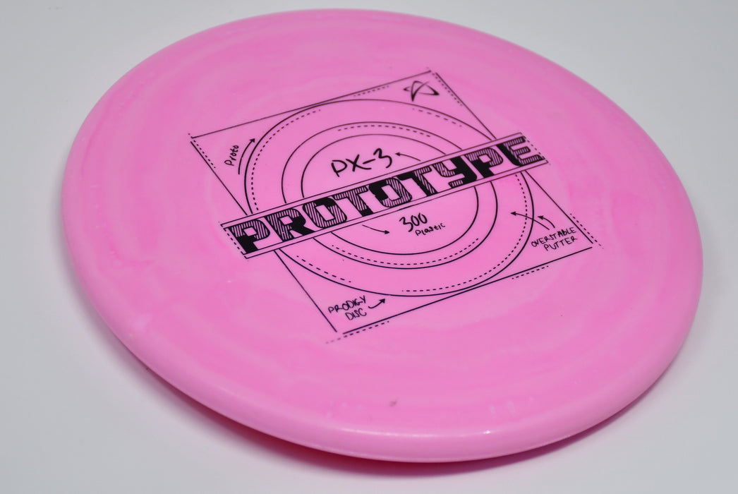 Buy Pink Prodigy 300 PX3 Prototype Putt and Approach Disc Golf Disc (Frisbee Golf Disc) at Skybreed Discs Online Store