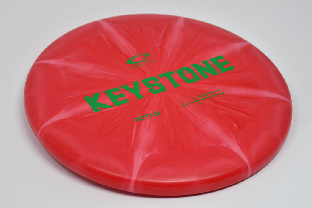 Buy Red Latitude 64 Retro Burst Keystone Putt and Approach Disc Golf Disc (Frisbee Golf Disc) at Skybreed Discs Online Store