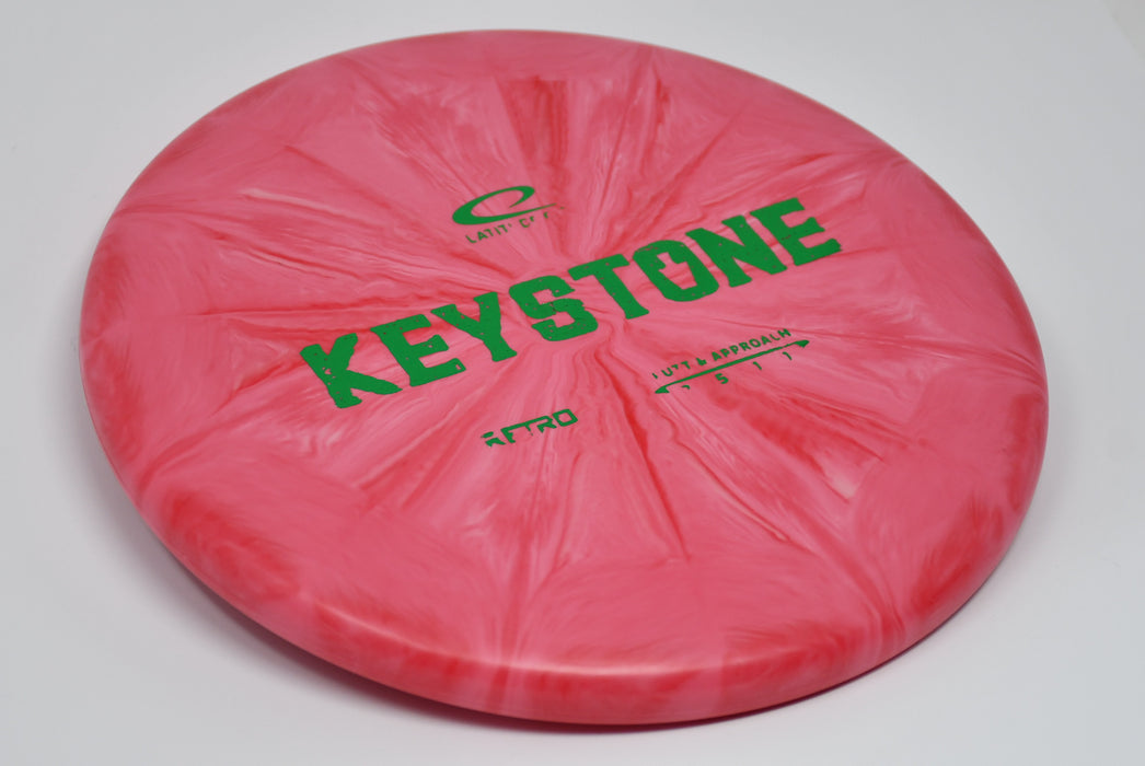 Buy Red Latitude 64 Retro Burst Keystone Putt and Approach Disc Golf Disc (Frisbee Golf Disc) at Skybreed Discs Online Store