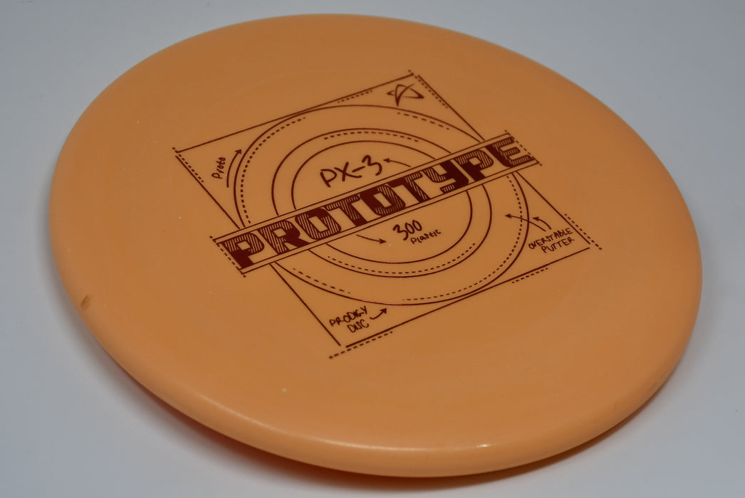 Buy Orange Prodigy 300 PX3 Prototype Putt and Approach Disc Golf Disc (Frisbee Golf Disc) at Skybreed Discs Online Store