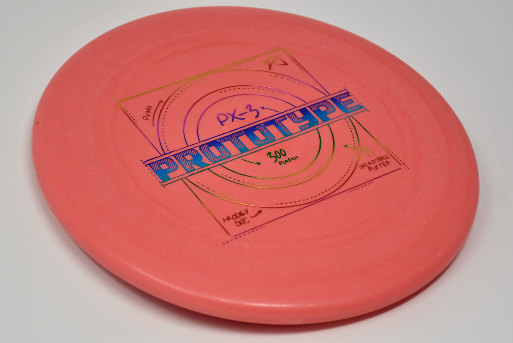 Buy Pink Prodigy 300 PX3 Prototype Putt and Approach Disc Golf Disc (Frisbee Golf Disc) at Skybreed Discs Online Store