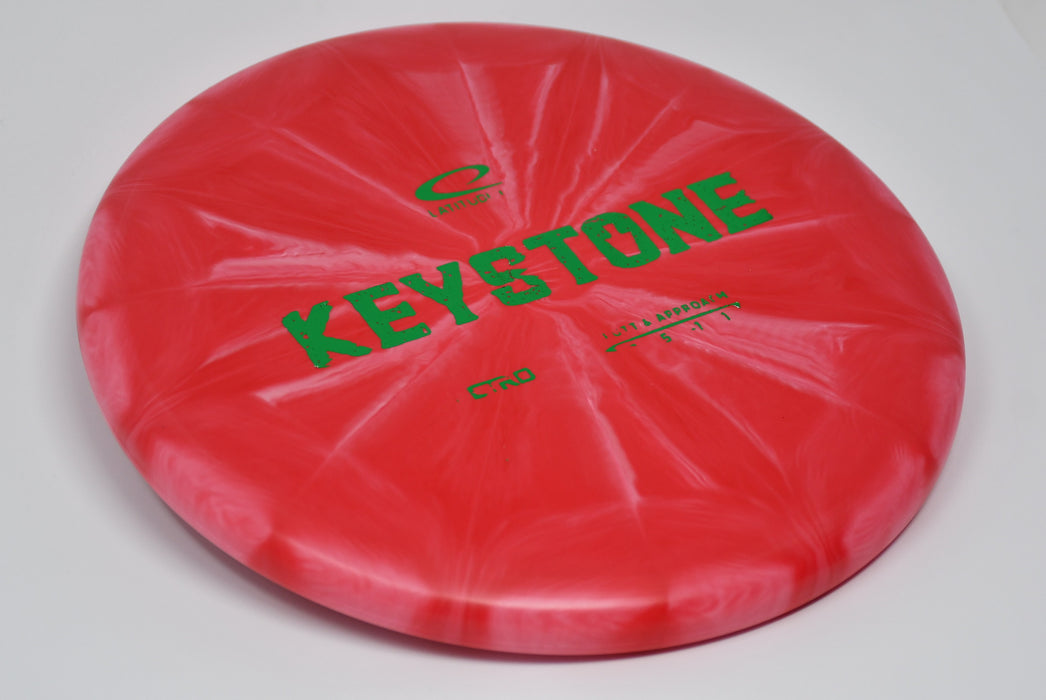 Buy Red Latitude 64 Retro Burst Keystone Putt and Approach Disc Golf Disc (Frisbee Golf Disc) at Skybreed Discs Online Store