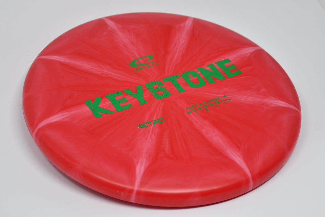 Buy Red Latitude 64 Retro Burst Keystone Putt and Approach Disc Golf Disc (Frisbee Golf Disc) at Skybreed Discs Online Store