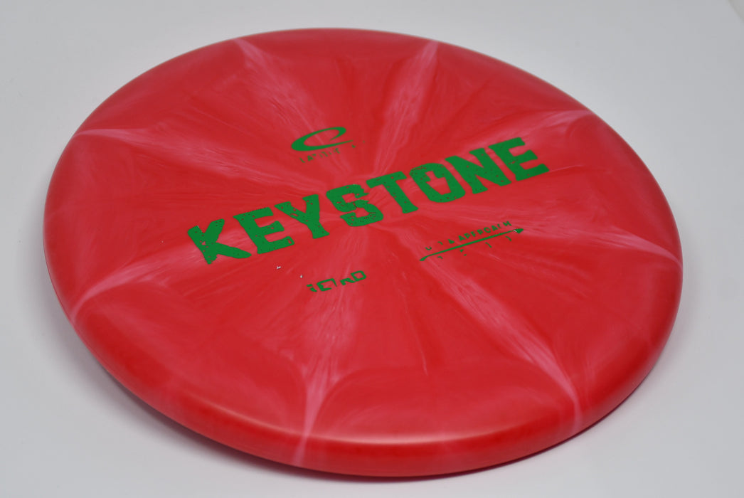 Buy Red Latitude 64 Retro Burst Keystone Putt and Approach Disc Golf Disc (Frisbee Golf Disc) at Skybreed Discs Online Store