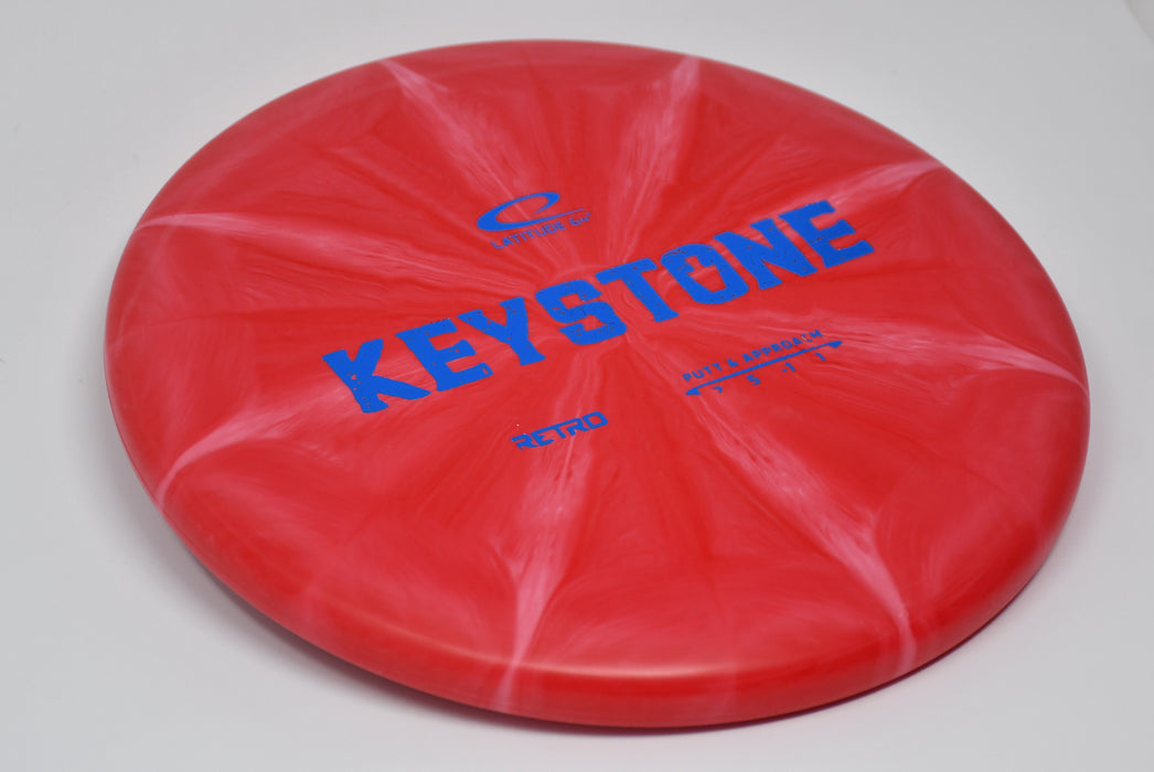 Buy Red Latitude 64 Retro Burst Keystone Putt and Approach Disc Golf Disc (Frisbee Golf Disc) at Skybreed Discs Online Store