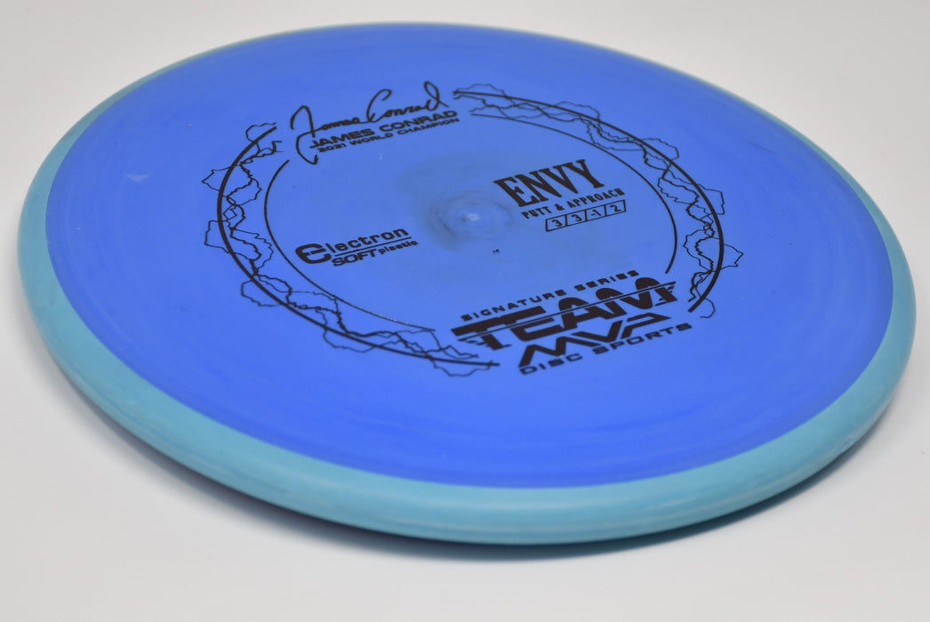 Buy Blue Axiom Electron Soft Envy James Conrad 2021 Signature Series Putt and Approach Disc Golf Disc (Frisbee Golf Disc) at Skybreed Discs Online Store