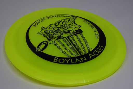 Buy Yellow Discraft Z Undertaker Bobcat Beatdown 2021 Distance Driver Disc Golf Disc (Frisbee Golf Disc) at Skybreed Discs Online Store