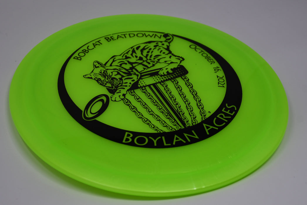 Buy Green Discraft Z Undertaker Bobcat Beatdown 2021 Distance Driver Disc Golf Disc (Frisbee Golf Disc) at Skybreed Discs Online Store