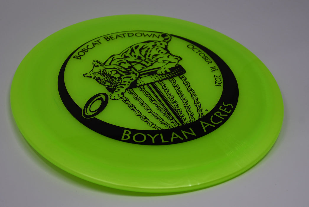 Buy Green Discraft Z Undertaker Bobcat Beatdown 2021 Distance Driver Disc Golf Disc (Frisbee Golf Disc) at Skybreed Discs Online Store