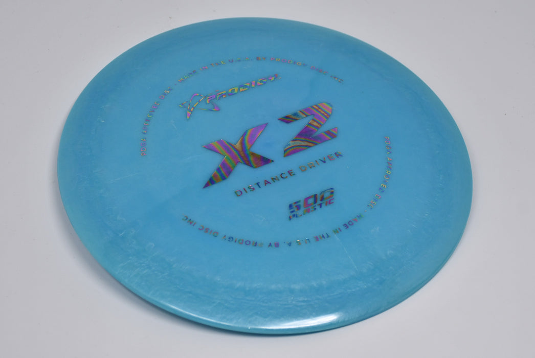 Buy Blue Prodigy 500 X2 Distance Driver Disc Golf Disc (Frisbee Golf Disc) at Skybreed Discs Online Store