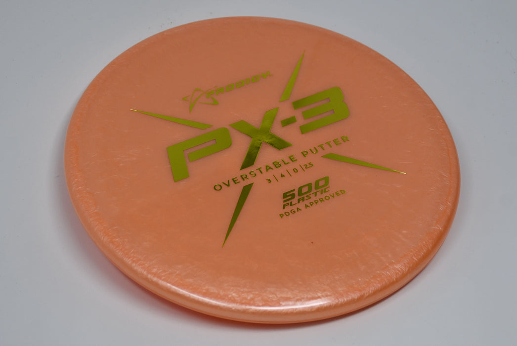 Buy Orange Prodigy 500 PX3 Putt and Approach Disc Golf Disc (Frisbee Golf Disc) at Skybreed Discs Online Store