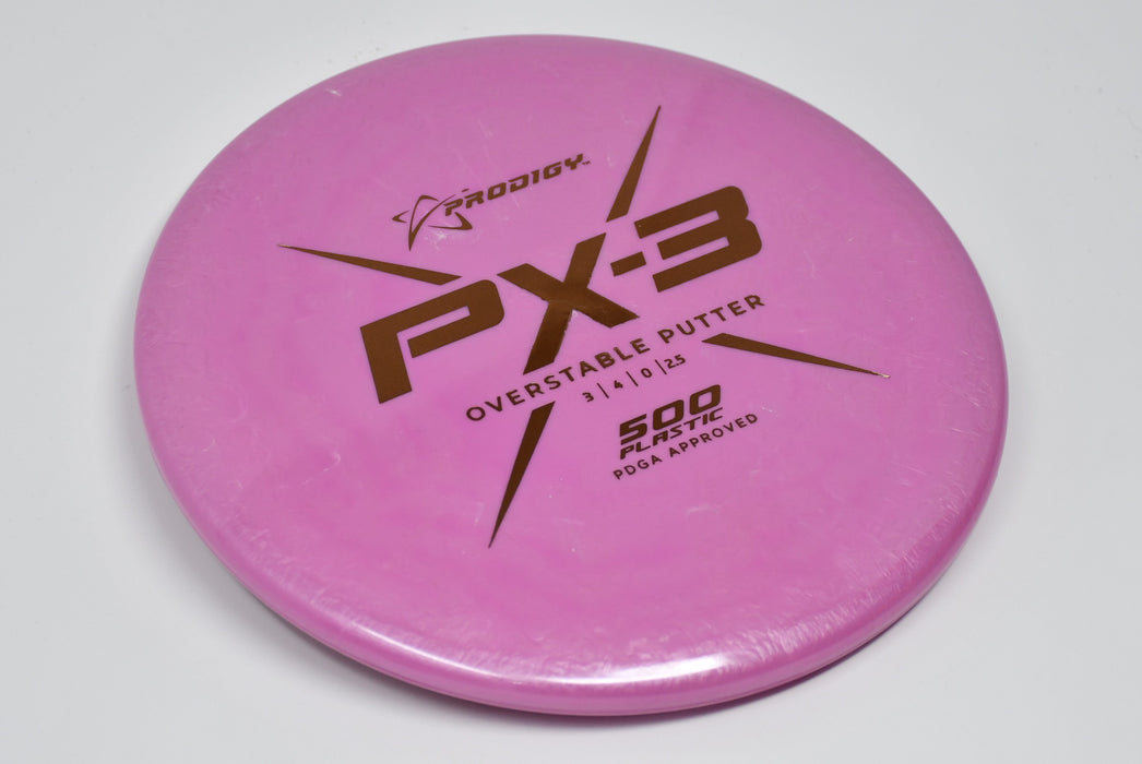 Buy Pink Prodigy 500 PX3 Putt and Approach Disc Golf Disc (Frisbee Golf Disc) at Skybreed Discs Online Store