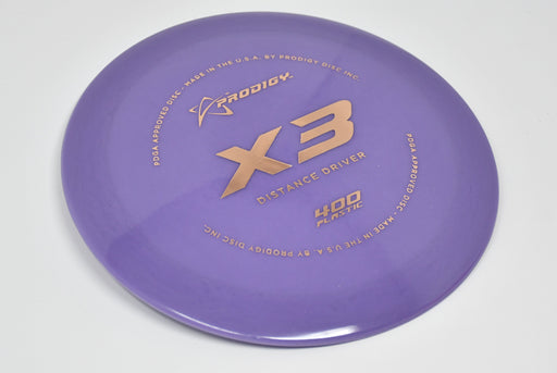 Buy Purple Prodigy 400 X3 Distance Driver Disc Golf Disc (Frisbee Golf Disc) at Skybreed Discs Online Store