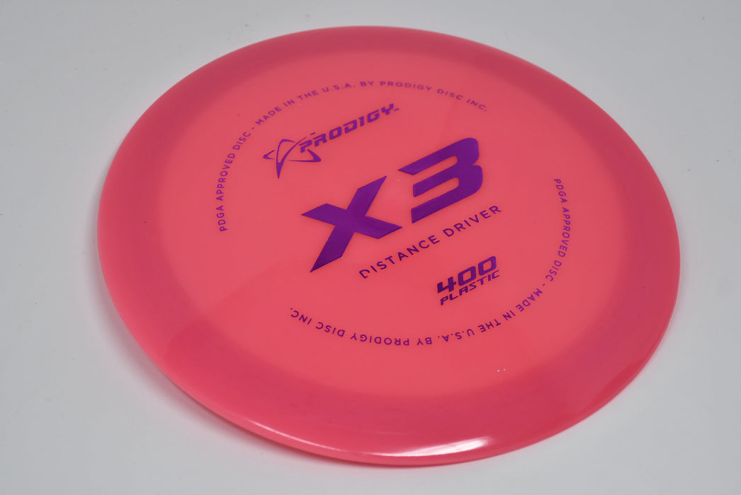 Buy Pink Prodigy 400 X3 Distance Driver Disc Golf Disc (Frisbee Golf Disc) at Skybreed Discs Online Store