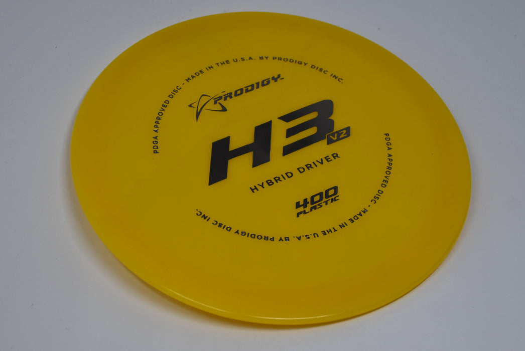 Buy Yellow Prodigy 400 H3V2 Fairway Driver Disc Golf Disc (Frisbee Golf Disc) at Skybreed Discs Online Store