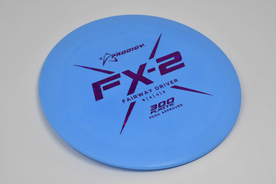 Buy Blue Prodigy 300 FX2 Fairway Driver Disc Golf Disc (Frisbee Golf Disc) at Skybreed Discs Online Store