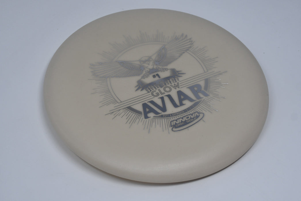 Buy White Innova DX Glow Aviar Putt and Approach Disc Golf Disc (Frisbee Golf Disc) at Skybreed Discs Online Store