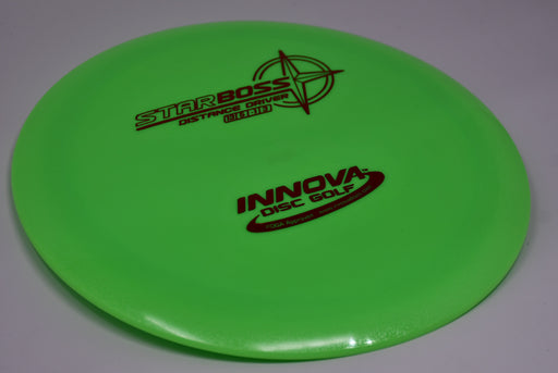 Buy Green Innova Star Boss Distance Driver Disc Golf Disc (Frisbee Golf Disc) at Skybreed Discs Online Store