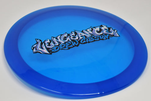 Buy Blue Legacy Pinnacle Vengeance Drew Gibson Distance Driver Disc Golf Disc (Frisbee Golf Disc) at Skybreed Discs Online Store