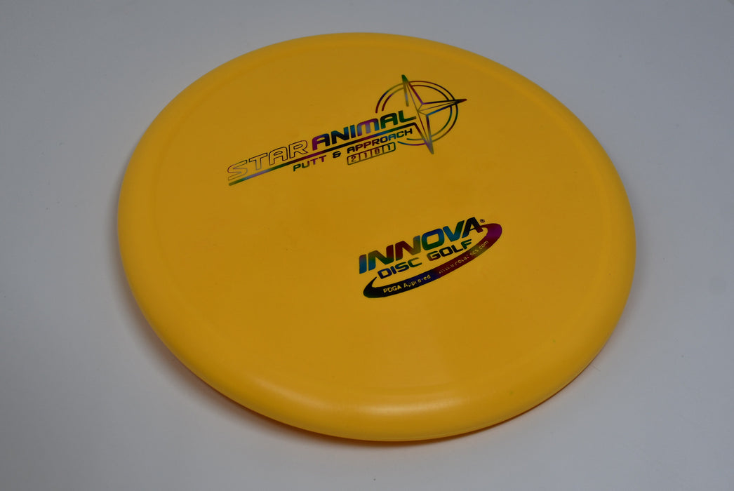 Buy Yellow Innova Star Animal Putt and Approach Disc Golf Disc (Frisbee Golf Disc) at Skybreed Discs Online Store