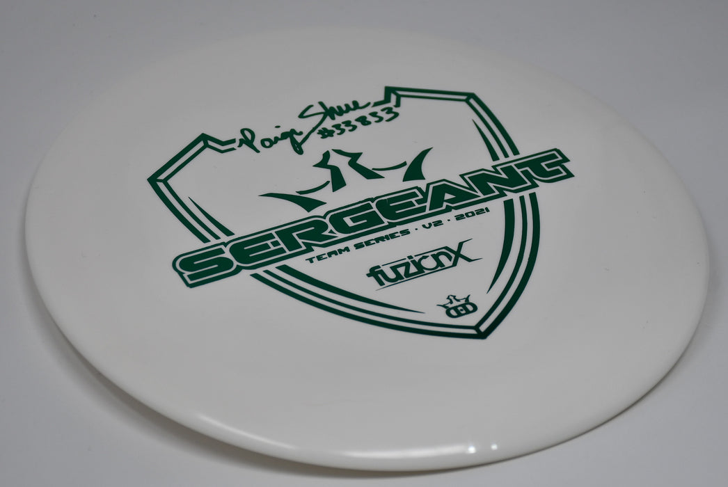 Buy White Dynamic Fuzion-X Sergeant Paige Shue Team Series 2021 V2 Fairway Driver Disc Golf Disc (Frisbee Golf Disc) at Skybreed Discs Online Store