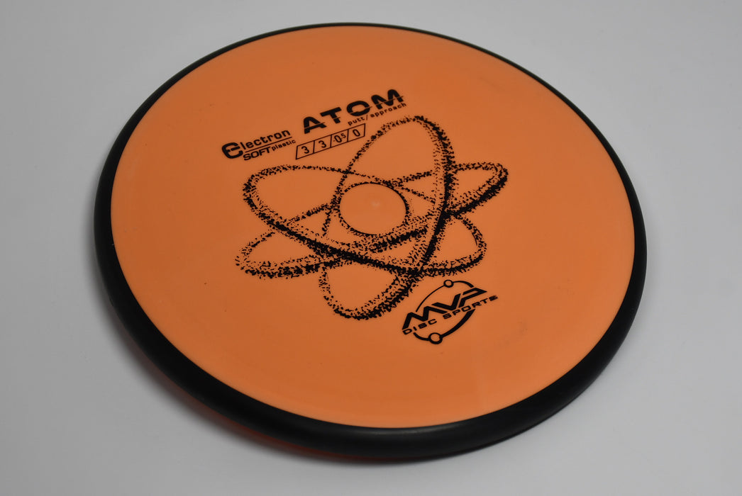 Buy Orange MVP Electron Soft Atom Putt and Approach Disc Golf Disc (Frisbee Golf Disc) at Skybreed Discs Online Store