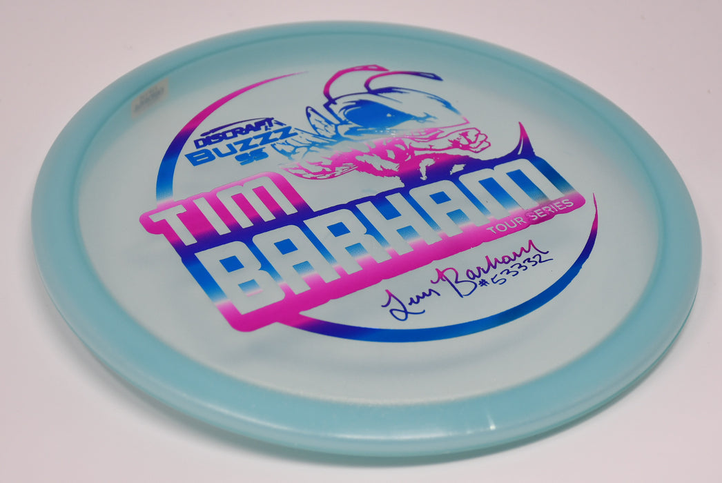 Buy Blue Discraft Z Metallic Buzzz SS Tim Barham Tour Series 2021 Midrange Disc Golf Disc (Frisbee Golf Disc) at Skybreed Discs Online Store
