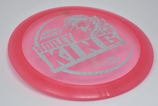 Buy Pink Discraft Z Metallic Heat Hailey King Tour Series 2021 Distance Driver Disc Golf Disc (Frisbee Golf Disc) at Skybreed Discs Online Store