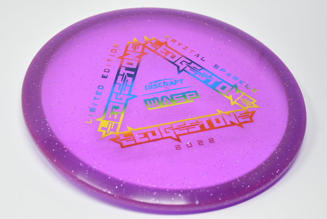 Buy Purple Discraft LE Cryztal Sparkle Wasp Ledgestone 2022 Midrange Disc Golf Disc (Frisbee Golf Disc) at Skybreed Discs Online Store