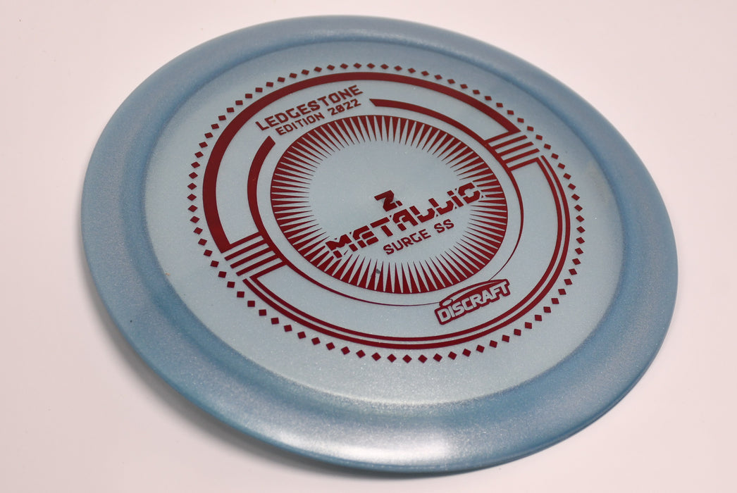 Buy Blue Discraft LE Z Metallic Surge SS Ledgestone 2022 Distance Driver Disc Golf Disc (Frisbee Golf Disc) at Skybreed Discs Online Store