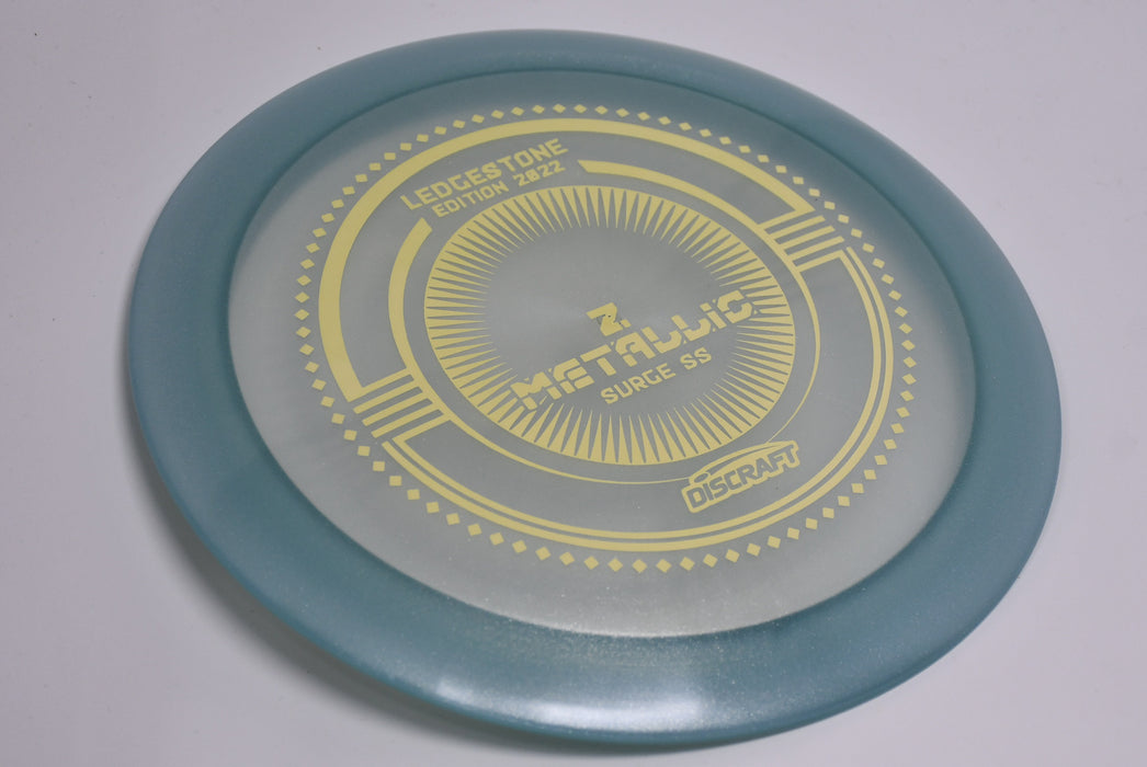 Buy Blue Discraft LE Z Metallic Surge SS Ledgestone 2022 Distance Driver Disc Golf Disc (Frisbee Golf Disc) at Skybreed Discs Online Store