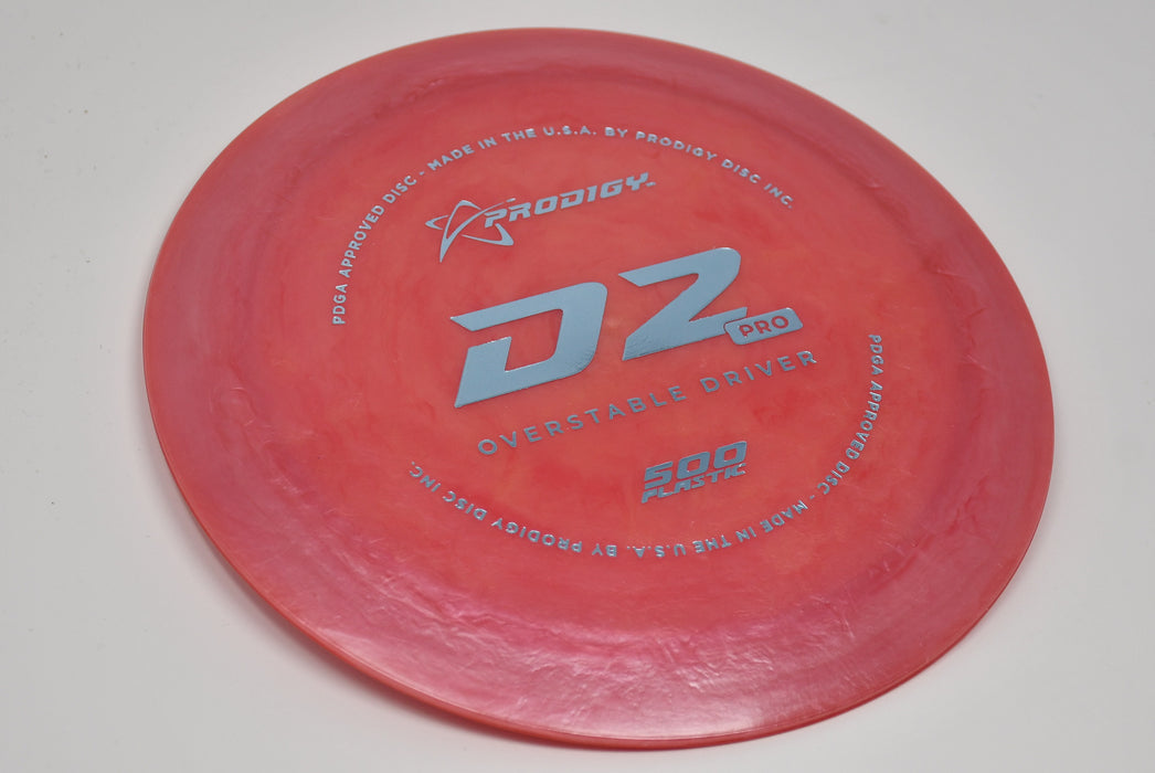 Buy Pink Prodigy 500 D2 Pro Distance Driver Disc Golf Disc (Frisbee Golf Disc) at Skybreed Discs Online Store