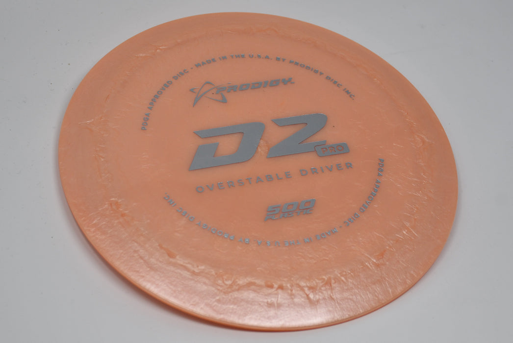 Buy Orange Prodigy 500 D2 Pro Distance Driver Disc Golf Disc (Frisbee Golf Disc) at Skybreed Discs Online Store